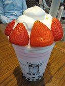 苺ミルクタピオカ