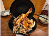 鮮魚の桶盛りと創作天ぷら 天しゃり 今池: toruさんの2025年04月17日の1枚目の投稿写真
