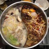 火鍋の魚介コース