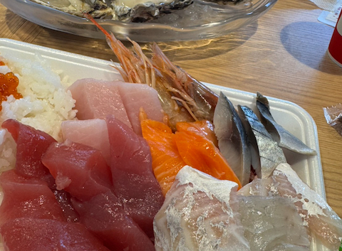 お刺身 牡蠣 仙台牛タン食べ放題 松島 おさしみ水族館(居酒屋)の口コミ