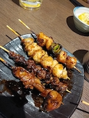 焼き鳥５本盛合せ250円(クーポン有)