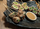 野菜肉巻き串 ぐるり 天五店: おさるさんの2024年03月06日の2枚目の投稿写真