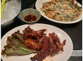 本格韓国料理とサムギョプサル　食べ飲み放題　『府内楼』: ぽんこつさんの2020年10月の1枚目の投稿写真