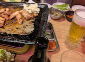 サムギョプサル　焼肉　韓国料理　食べ放題　李朝園　京橋店: のんさんの2026年01月の1枚目の投稿写真