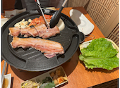 コスパ最強◎サムギョプサル食べ放題飲み放題　本格韓国料理　豚ブザ　池袋店: りんげさんの2024年04月の1枚目の投稿写真