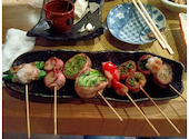 個室 野菜巻き串と焼き鳥 博多巻きんしゃい 梅田茶屋町店: uroriさんの2025年09月05日の2枚目の投稿写真