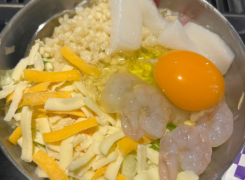 イカちゃん もんじゃ焼き: くみくみさんの2025年10月26日の2枚目の投稿写真