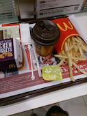 マクドナルド名古屋テルミナ店: ろくだいさんの2014年02月28日の1枚目の投稿写真
