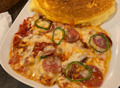 シカゴピザ＆スフレオムレツ　Meat&Cheese　ARK2nd　新宿店: もぐもぐさんの2025年11月の1枚目の投稿写真