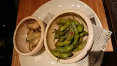 枝豆と牡蠣