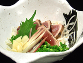 絶品　鰹の塩たたき