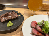 麦と大地　心斎橋パルコ店　#パルコでクラフトビール　昼飲み　串焼き　肉寿司: NORIさんの2022年12月18日の1枚目の投稿写真