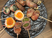 野菜肉巻き串 ぐるり 天五店: ピータンさんの2025年05月12日の2枚目の投稿写真