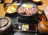 とろけるハンバーグ 福よし 福井下馬店: メロンソーダさんの2026年04月11日の1枚目の投稿写真