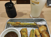 俺の串かつ黒田 西新宿小滝橋店: あまちゃんさんの2026年06月13日の1枚目の投稿写真