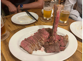 クラフトビール ＆ Tボーンステーキ　ビアガーデン　柳橋TERRACE: あやぽんさんの2023年07月の1枚目の投稿写真