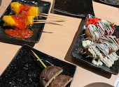 焼鳥 野菜肉巻き串 いろどり 池袋: しろちゃんさんの2024年11月20日の2枚目の投稿写真