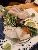 鰆と下津井ダコの2点盛り